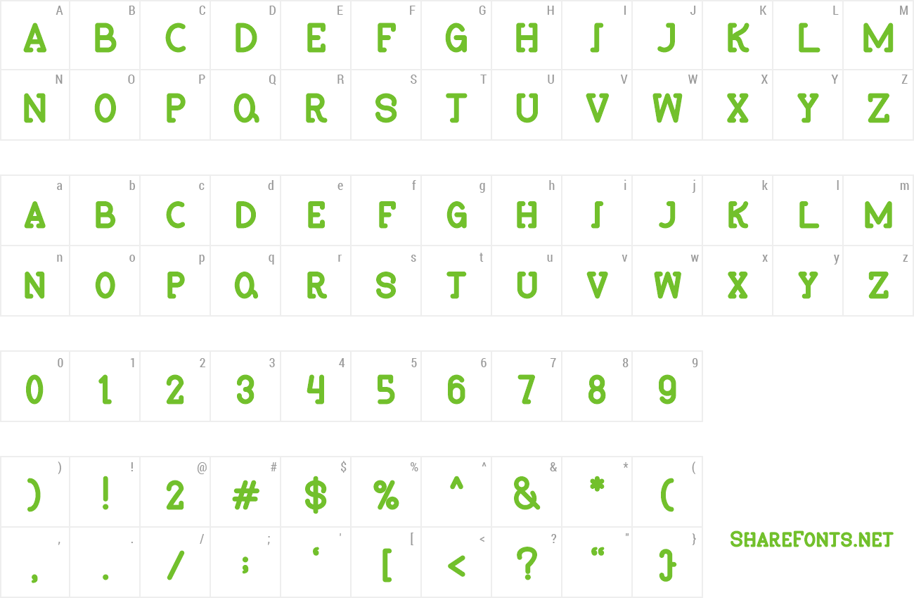 Font Snowy Christa preview